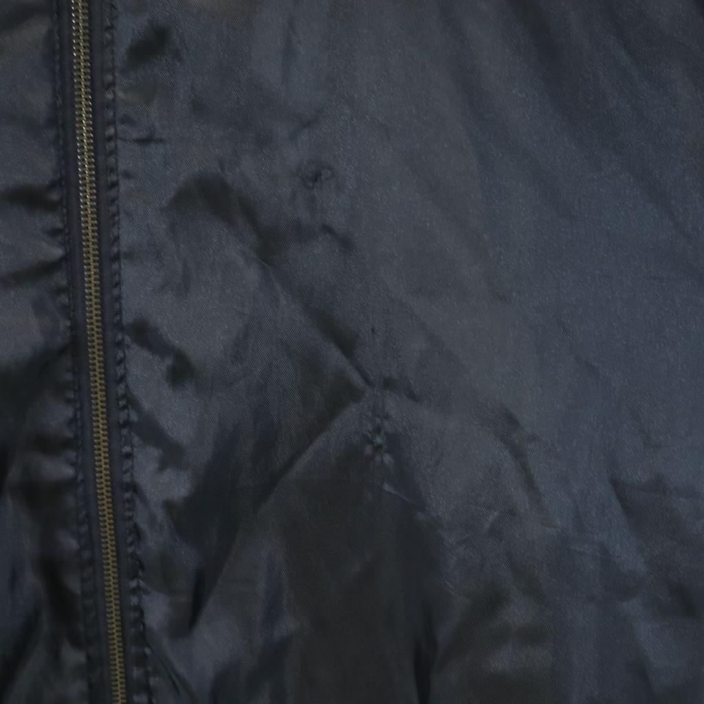 CAPTAIN SANTA Back Print Reversible Zip Jacket Black Series Men's Used