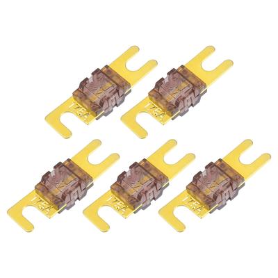 Hihaha Mini ANL Fuse 175A / Car Audio CD Fuse / Durable / 5 Pack Golden Tan