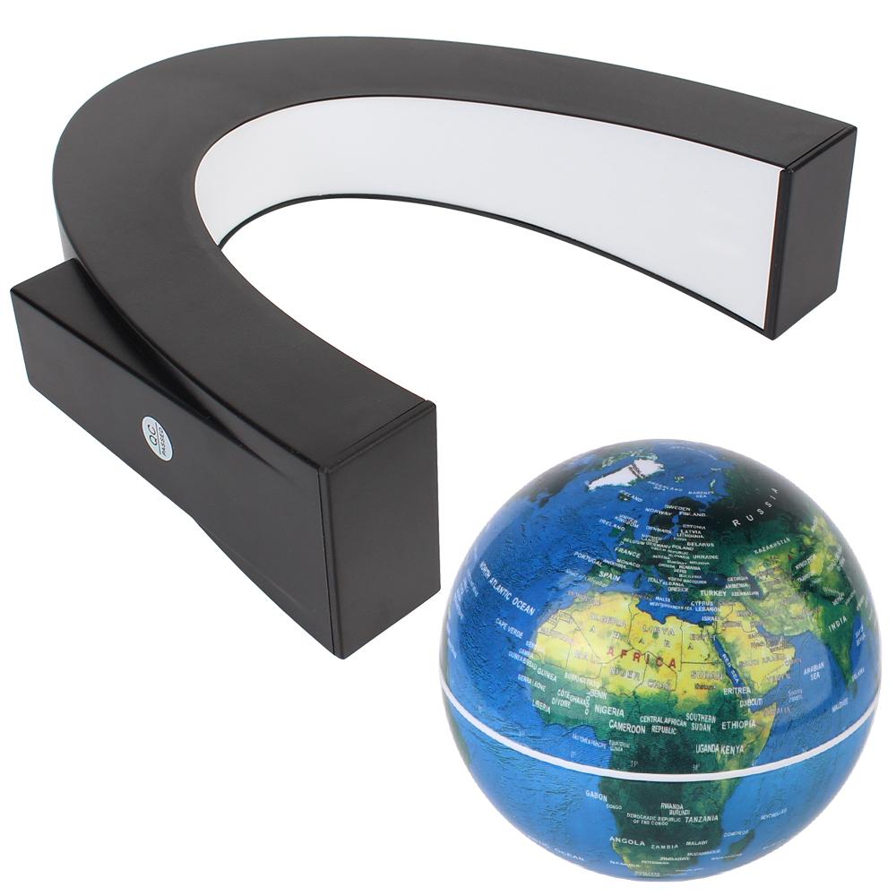 Prezenty Urodzinowe Nowość Kula Światła Lampa Elektroniczna Antygrawitacyjna Lewitująca Dekoracja Domu Magnetyczna Lewitacja Globus LED Mapa Świata