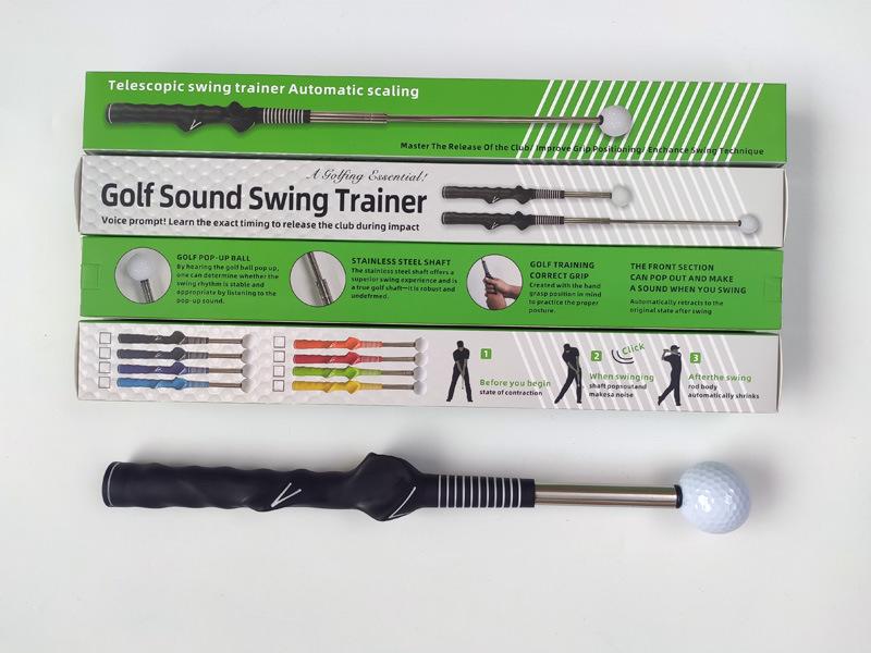 Telescopic Golf Swing Practice Aid for Beginners