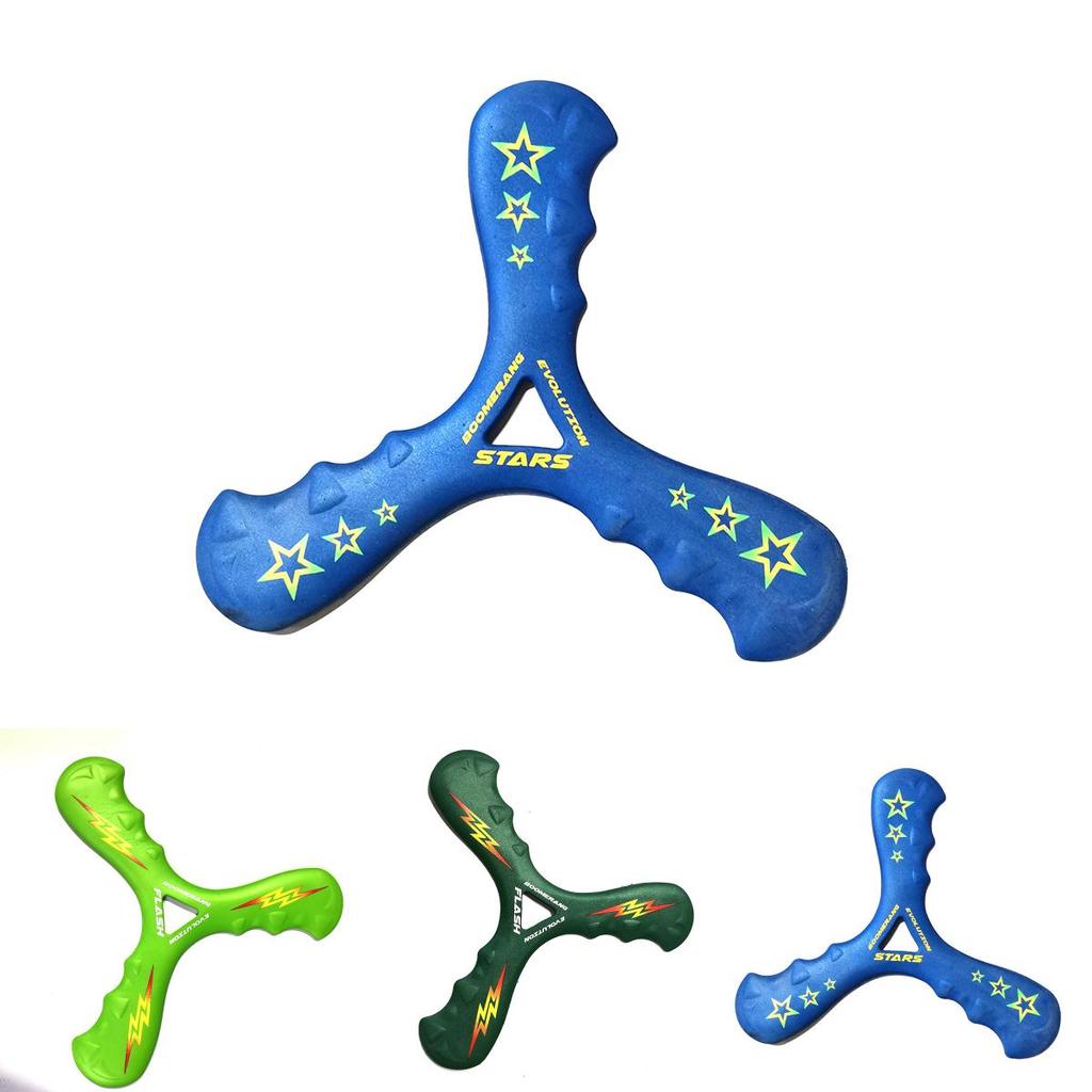 Lightning Three-leaf Children's Safe Boomerang Outdoor Leisure Toy Wholesale