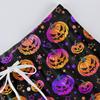 Men's Knitted Halloween Print Pocket Casual Pants Pajama Pants