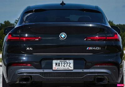 BMW X4 G02 2018+ CHROMleiste Verchromt an der Heckklappe