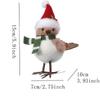 1pc Foam Birds Cute Christmas Friend Gifts Xmas Tree Home Garden Decor Pendants with Scarf