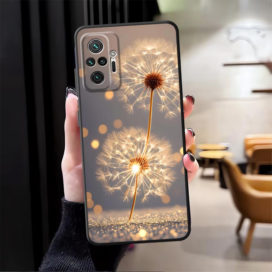 Beautiful Dandelion Case for Xiaomi Redmi Note 14 13 Pro Plus A1 A2 A3 9 8 7 A4 A5 10 12 11 Pro K40 K80 11S 14C 12C 13C 12S