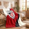 Athletic Bilbao Football Print Flannel Blanket Soft Warm Sofa Bed Throw Blanket For Home Office Bedroom