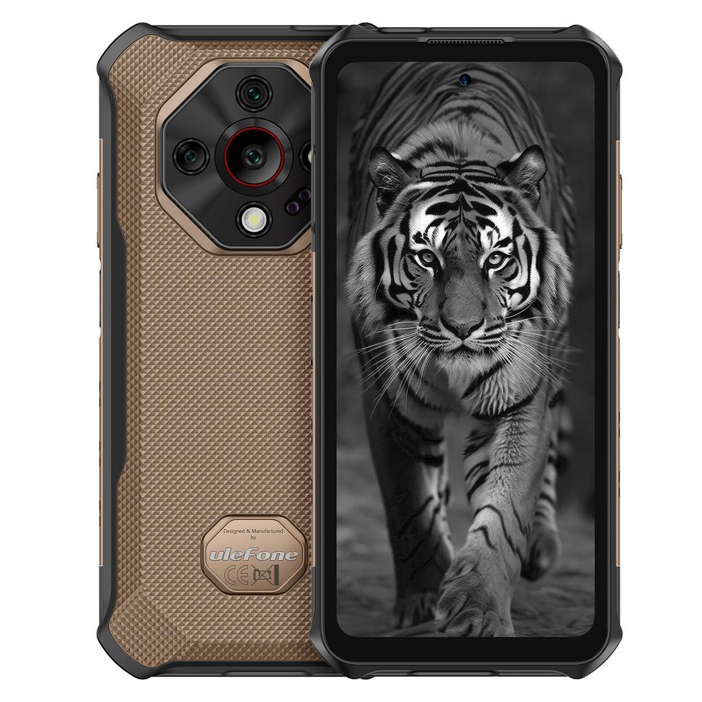 Ulefone Telefon Rugged Armor X16 4G 10360mAh Până la 12 GB RAM 128 GB ROM 120Hz 6.56" Smartphone Android 15 Cameră Nocturnă