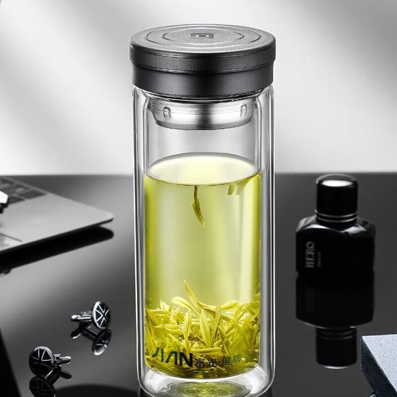 Fuguang Double-Walled Borosilicate Glass Cup