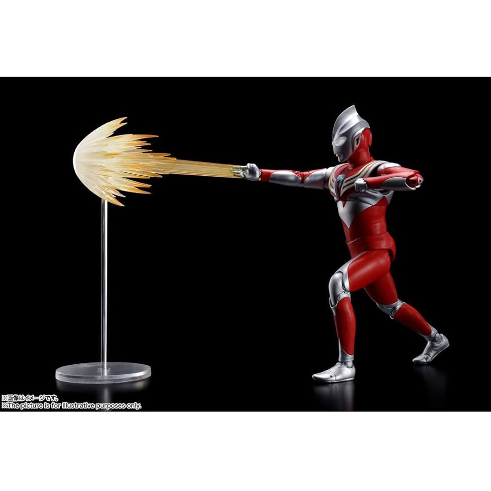 TAMASHII NATIONS SHFiguarts (Echte Knochenschnitztechnik) Ultraman Tiga Power Typ (Wiederveröffentlichungsversion) Ca.. 150mm ABS & PVC Bemalte Bewegliche Figur