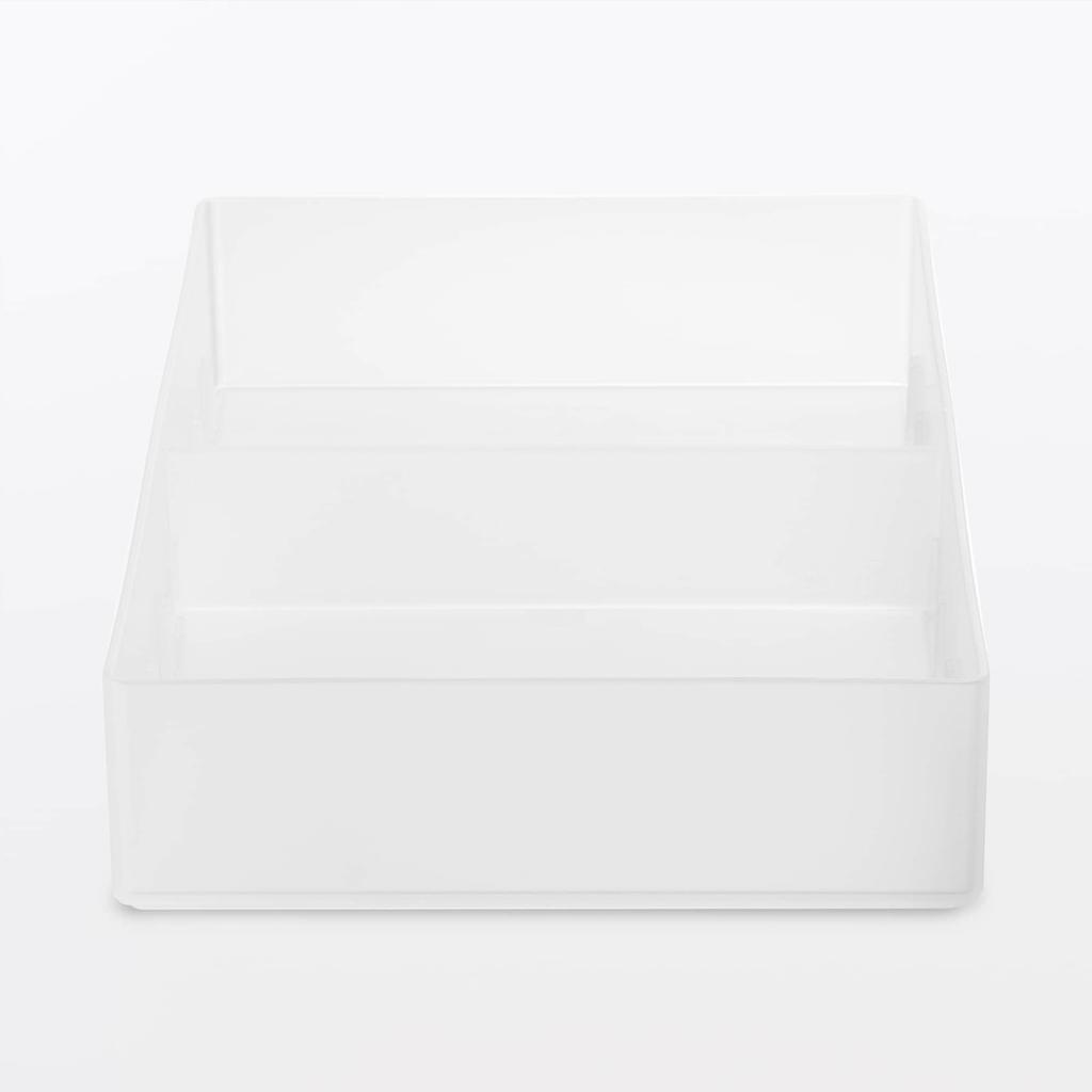 MUJI Polypropylene Desk Organizer Tray 134 X 200 X 40 76403142 4, Approx. Mm,