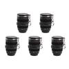 50ml Tea Cup Photographic Props Camera Lens Whisky Wine Cups Mini Portable Multipurpose Stainless Steel Coffee Mug Cup 1-5PCS