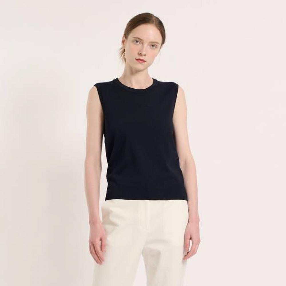 BCBG Round Neck Knitted Sleeveless B5m3k371