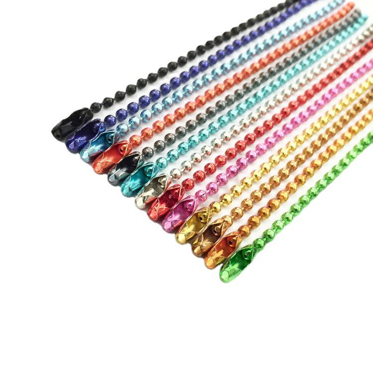 Colored Metal Ball Chain - Hot Selling Beaded Accessory