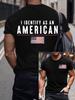 2026 Mens Independence Day T Shirt Summer Holiday Short Sleeve TShirts Casual Tops Tees New
