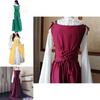 Elegant Women's Vintage Renaissance Medieval Long Dress With Flare Sleeves And Lace-up Detail
