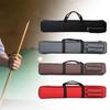 Billiard Case Pool Cue Bag Storage Organizer Oxford Cloth Carry Strap Internal Divider Pocket