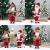 Christmas Santa Figurine Standing Holiday Decor For Home Windows