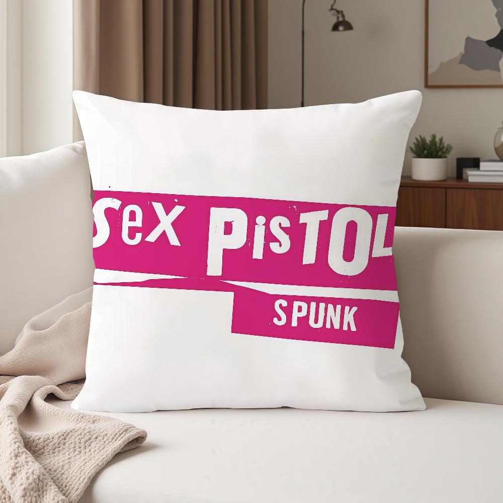 Band Sex P-Pistols-S Kissenbezug Geeignet für Schlafzimmer Wohnzimmer Autos Heimdekoration