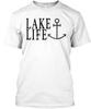 Lake Life Boating Gift Sailing Boat TTshirt Made In the USA Size S To 5XL