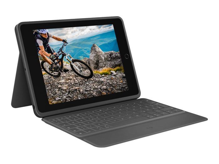 Logitech Rugged Folio Clavier Et Etui Azerty Francais Graphite Peripherique D'entree de Inmac Wstore - Image 7