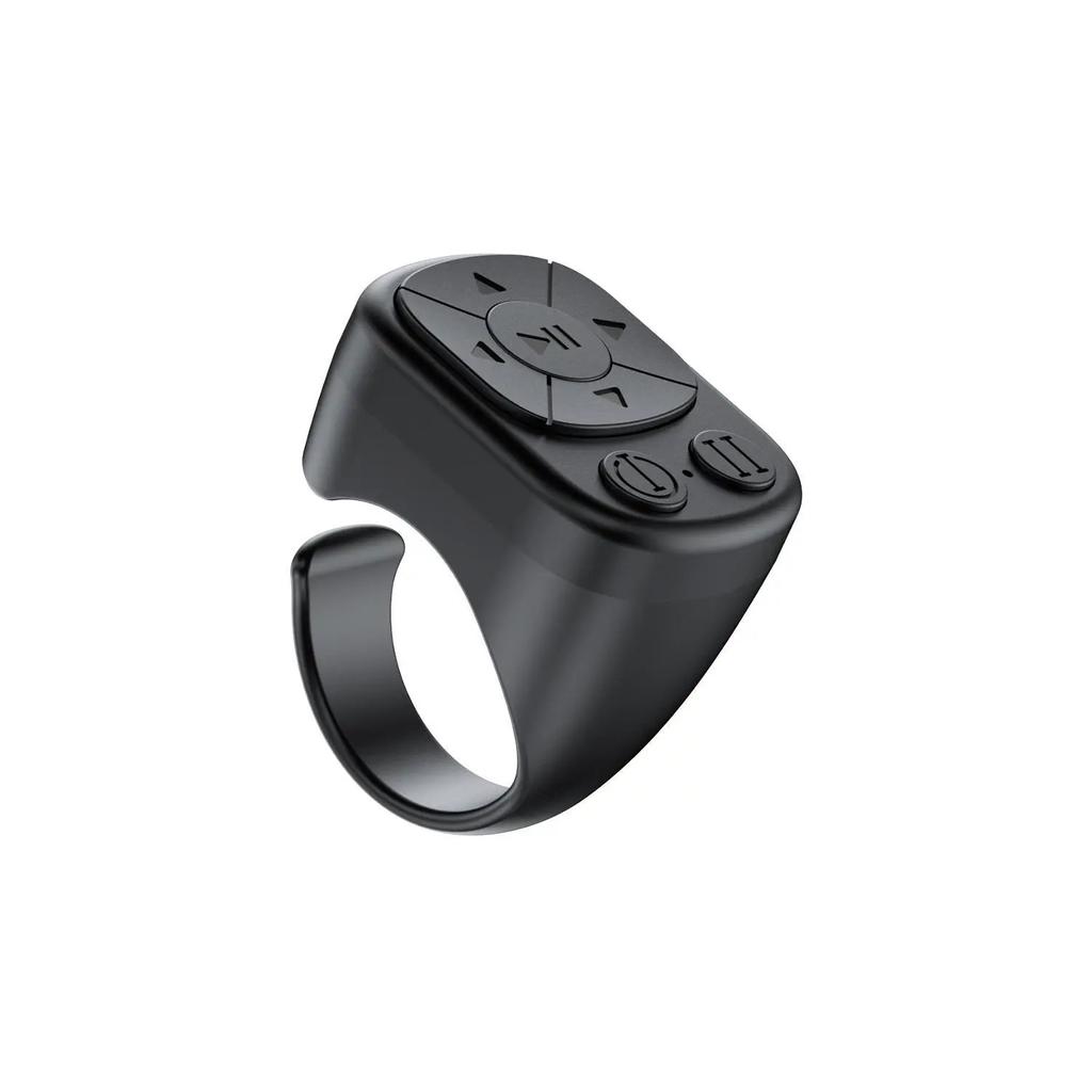 Multifunctional Ring Remote Control, Wireless Rechargeable Bluetooth Page-Turning Ring, Camera Shutter & Short Video Controller