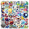 50 Hot-Blooded Football Graffiti Stickers Decorate Mobile Phone Case Refrigerator Water Cup Stickers
