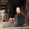 New Fashion Autumn And Winter Men's High Top Martin Boots Students Male Boys Trending Soft Sole Work Shoes Labor Protection Martin Sneakers