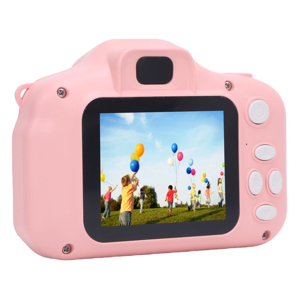 Digital Camera 1080P 48MP Timed Loop Recording 8X Optical Zoom Portable Camera with Filters Game Music for Daily Use Travel Roseate