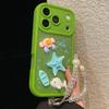 Ocean 3D Doll Phone Case with Chain for Apple 14/15Pro/16/17ProMax