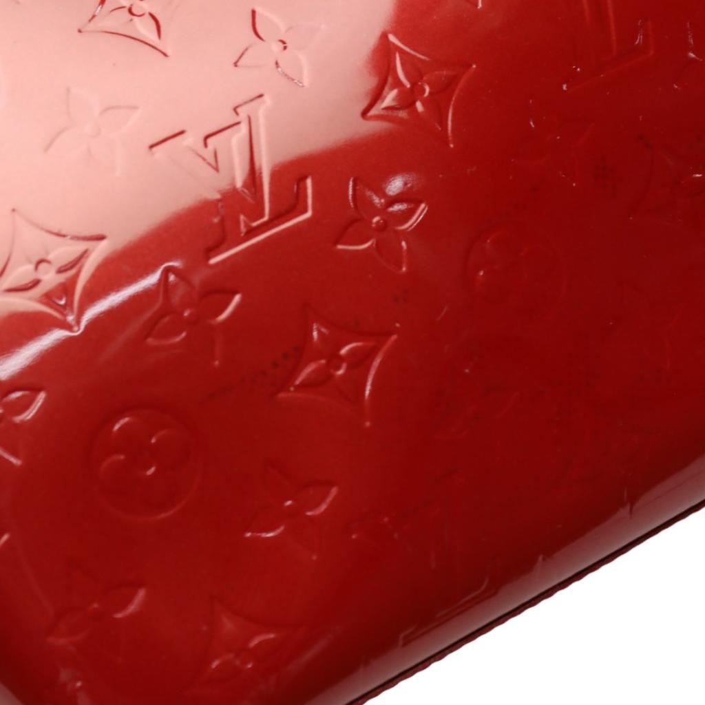 LOUIS VUITTON Vernis Belvee PM Handbag Vernis Pomdamul Women M93583 Used