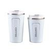 Simple Stainless Steel Coffee Cup Double-Layer Vacuum Thermos Cup Car Portable Gift Water Cup