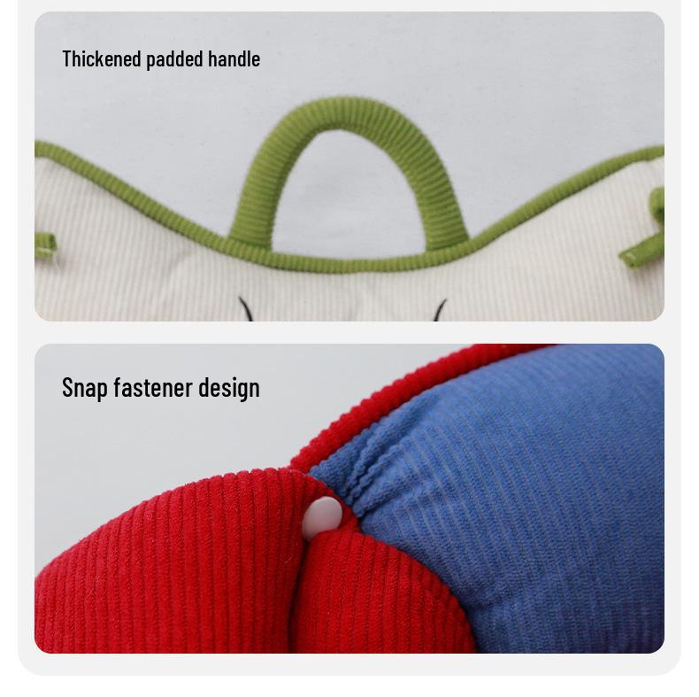 Winter Cartoon Sofa Bed: Washable Sleep Mat for Small Dogs & Cats