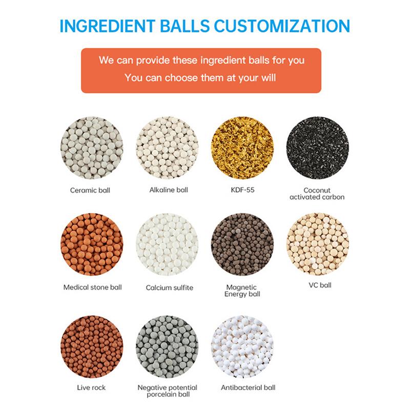 15 Stages Shower Water Filter 15 Layers Of Filtration Remove Chlorine Metals