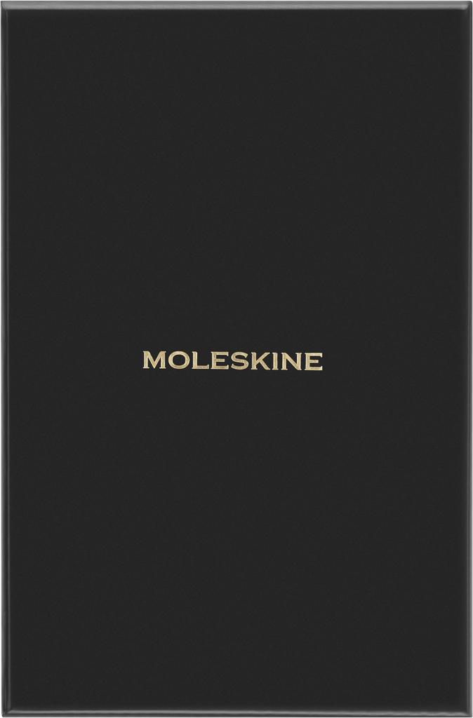 Moleskine Vegan Softcover Notebook, Large Size (13cm x 21cm), Blue, Gift Boxed, QP616B14VCAPRIBOX