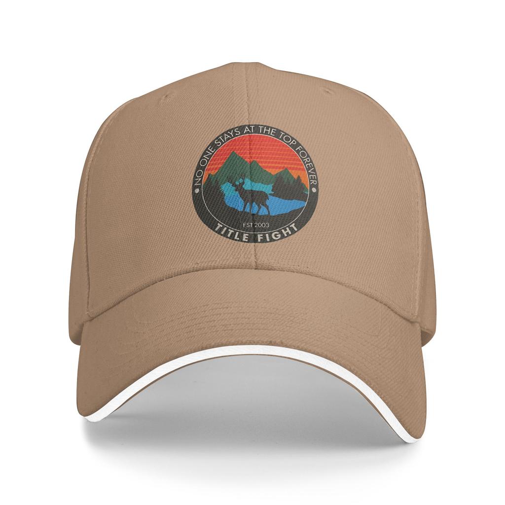 Title Fight Band Baseball Cap Casual Trucker Hat Summer Men Adult Outdoor Sport Snapback Cap