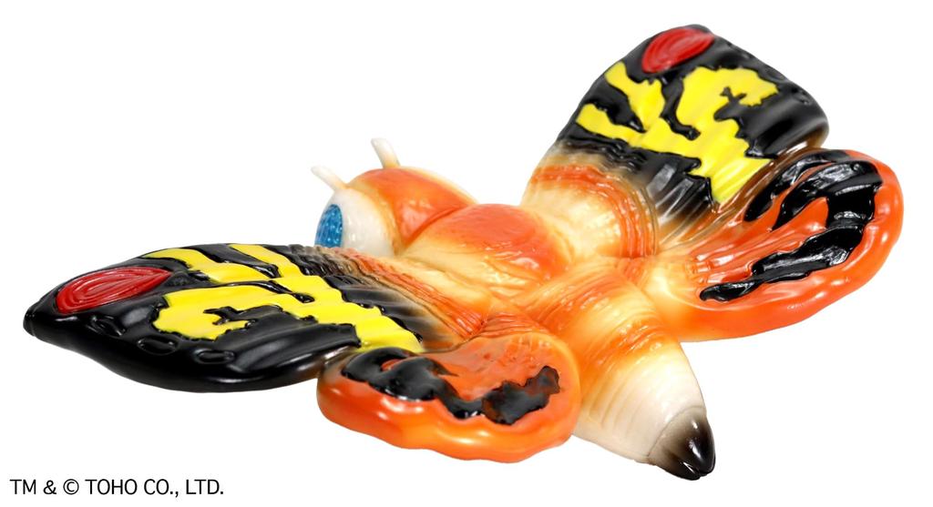 CCP Medium Size Series Godzilla EX [6th Edition] Mothra (1992) Standard Ver. Approximately 150mm PVC Pre-painted Soft Vinyl Figure