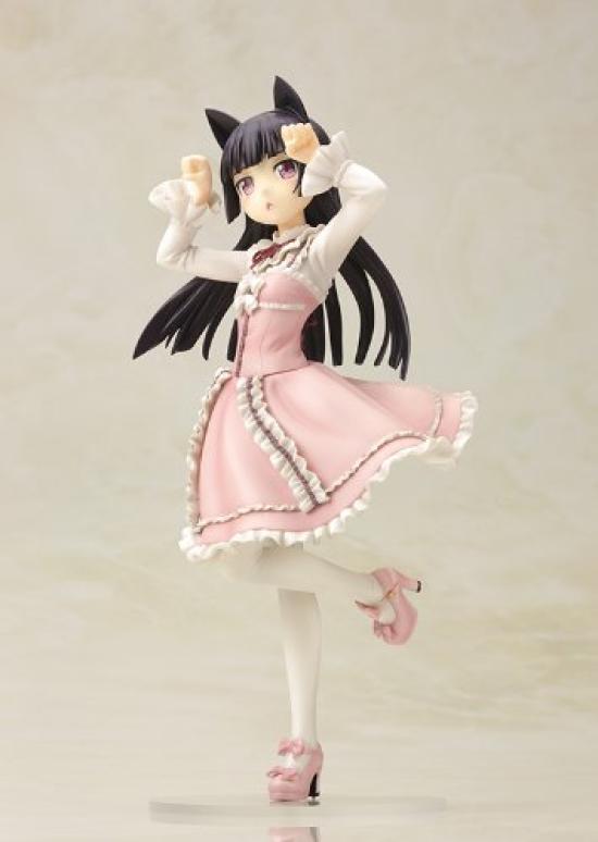 Kotobukiya My little sister be this Black Cat scale PVC painted finished product can't cute. -Sweet Lolita- 1/7