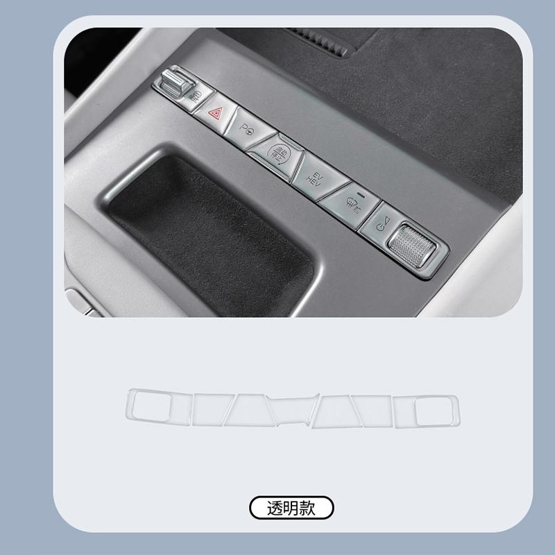 For BYD ATTO 3 EVO Yuan Plus 2026 2027 Central control button sticker central control panel drip protective film