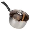 Small Soup Pot Thickened Compound Steel NonMagnetic Single Handle Cooking Kitchenware 18cm