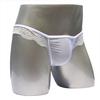 Men's Sexy Underwear Transparent Breathable Mesh Briefs Lace Soft Underpants