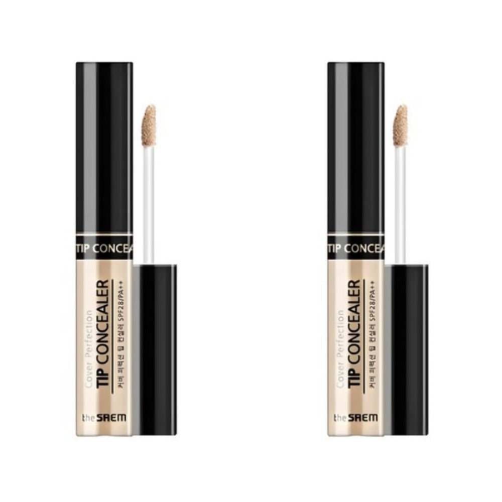 THE SAEM Cover Perfection Tip Concealer 6.5g*1Pc/2Pcs