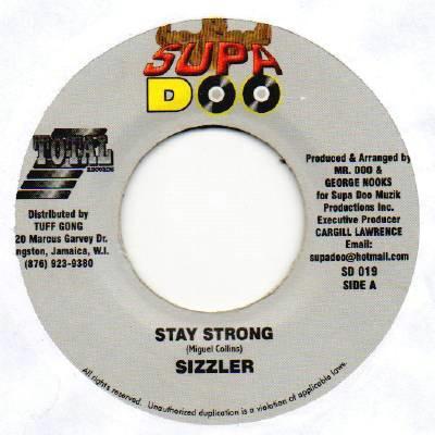 

7inch Record SIZZLA / LISA MORE - Stay Strong / Some Gal SD010 Supa Doo Jamaica Reggae, Ska & Dub Used