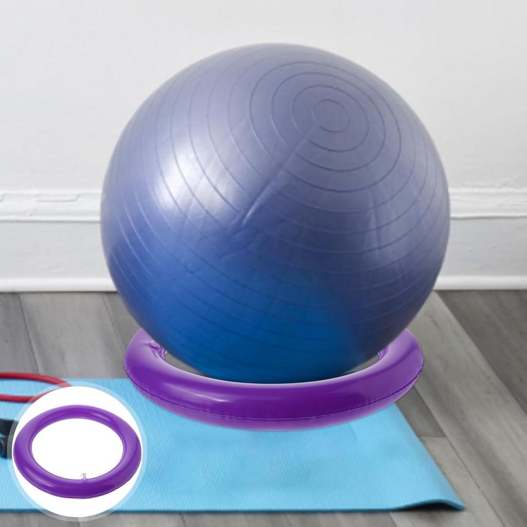 SUPVOX Yoga Ball Base Fixed Ring 42cm Black - Balance