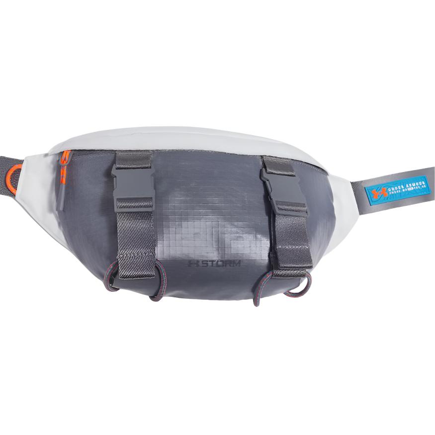 Поясная сумка Under Armour из полиэстера Мужская Серая и Серебристая 1388932-023