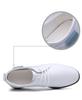 Men's White Hand-Stitched Chelsea Boots, Size 38-50, Rubber Sole, Fashionable Business Casual Shoes