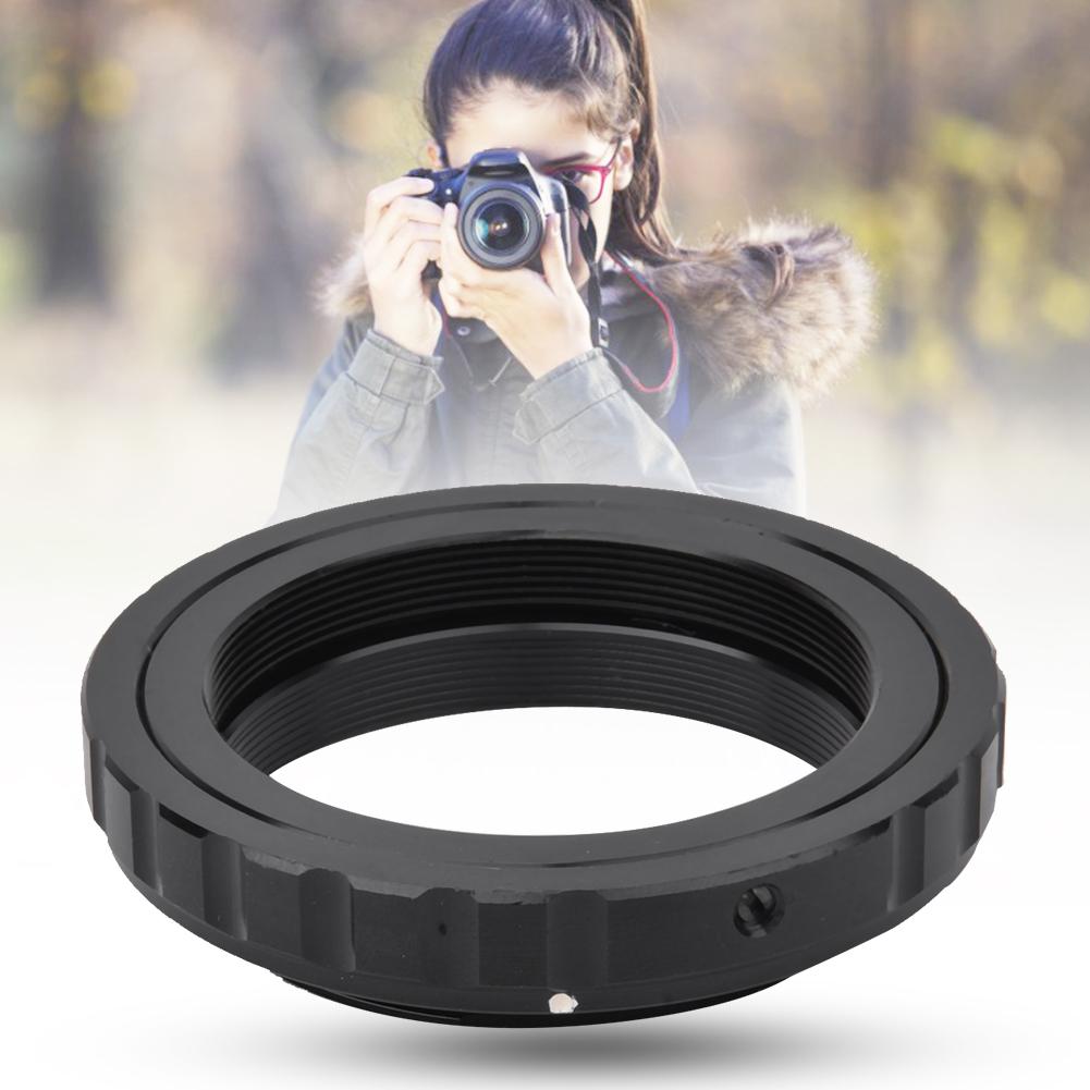 Aluminum Alloy M42X0.75 T2 Mount Camera Lens Adapter Ring for Nikon Cameras