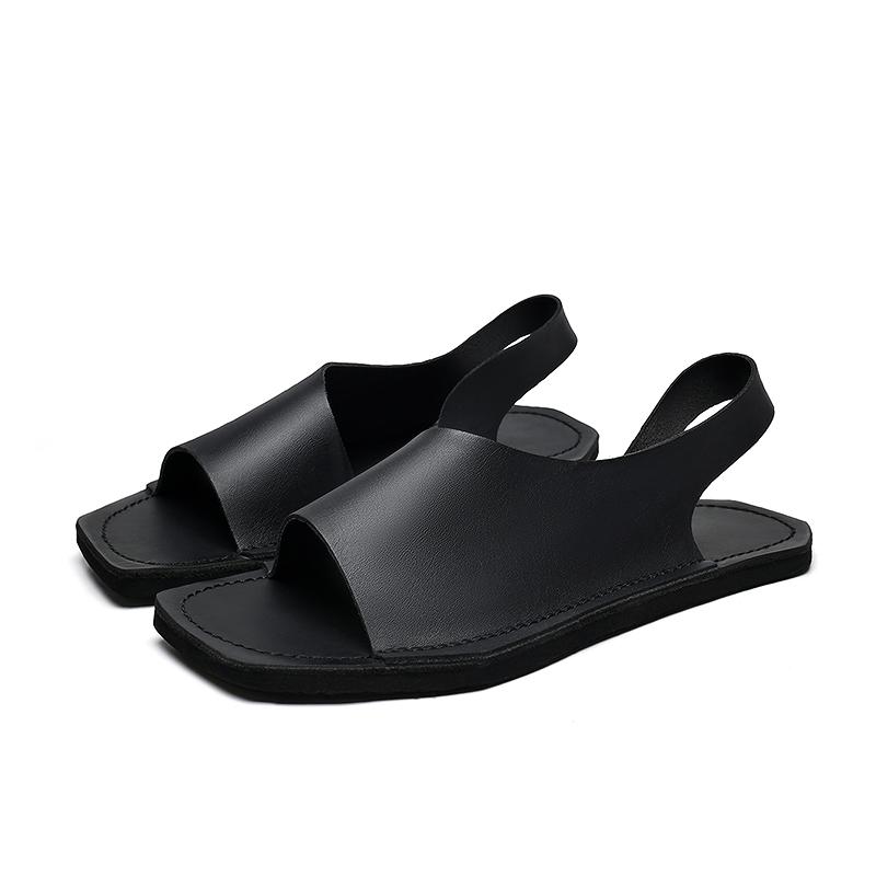 Fashion Designer Men's Sandals Quality casual breathable style Daily leisure and business Plus Size Hot selling Black Brown Hot New