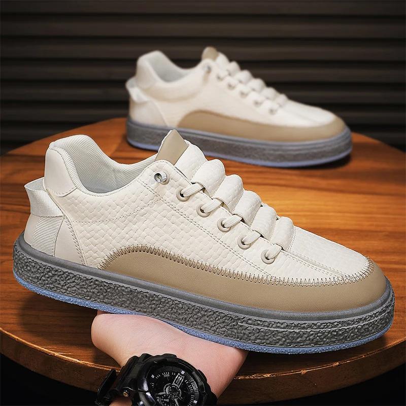 

Summer New Mens Casual Sports Shoes Comfortable Board Shoes Non Irritating Versatile Easy To Wear Outdoor Fashionable 39 бежевый