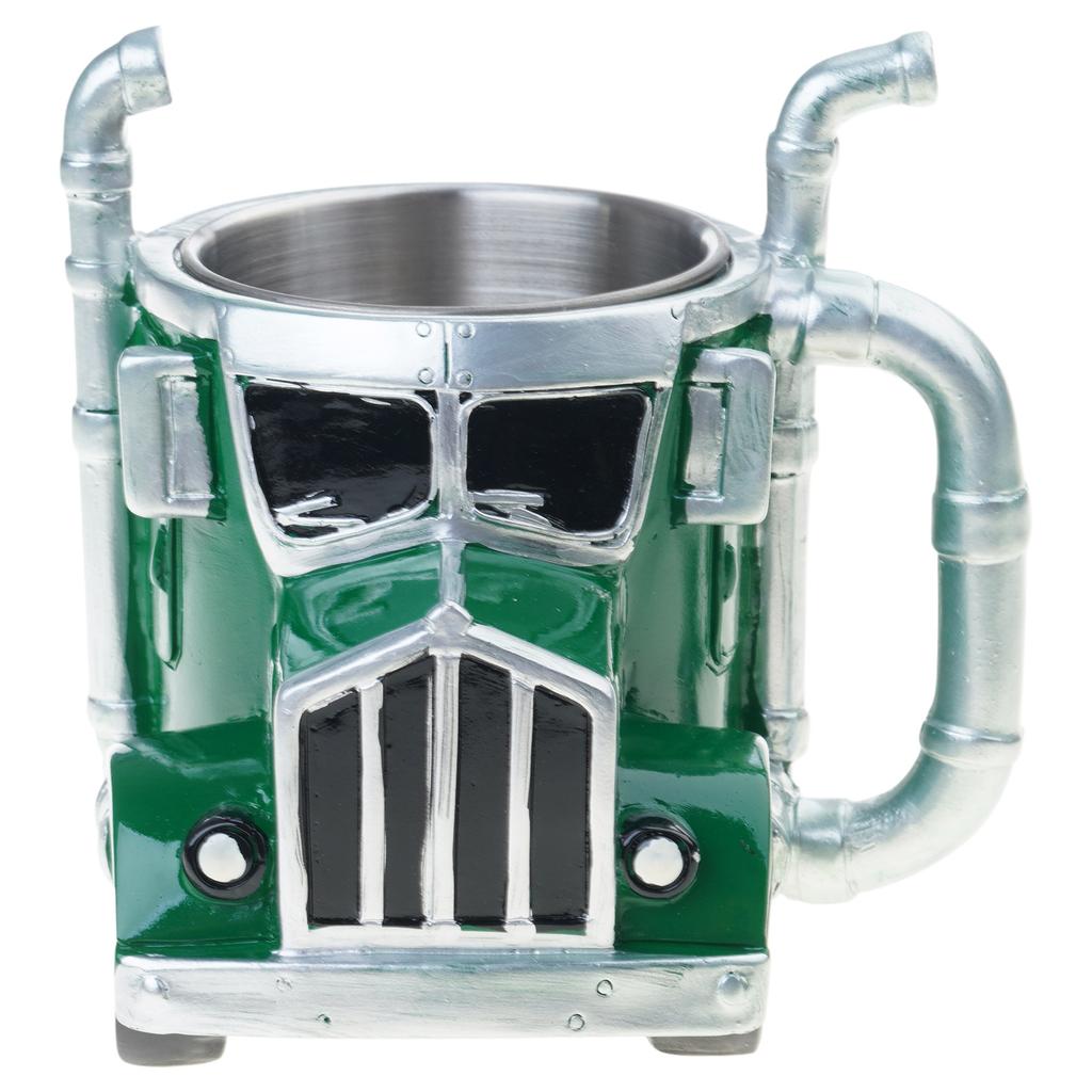 Eye Catching Truck Shape Water Cup Medium Capacity Truck Shape Drinking Mug For Truck Lover And Active Lifestyle