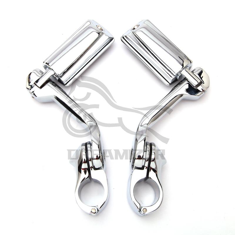 Motorcycle Highway Foot Pegs Footrest For Harley Davidson Road Street Glide FLHX XL 883 1200 Dyna Custom Engine Guard Pedal